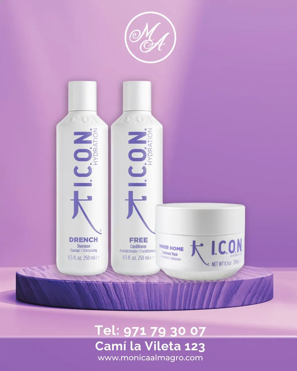 Hidratación capilar este verano con ICON: Drench, Free e Inner